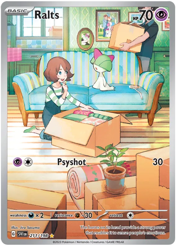 Ralts 211/198 Scarlet  Violet Base Set