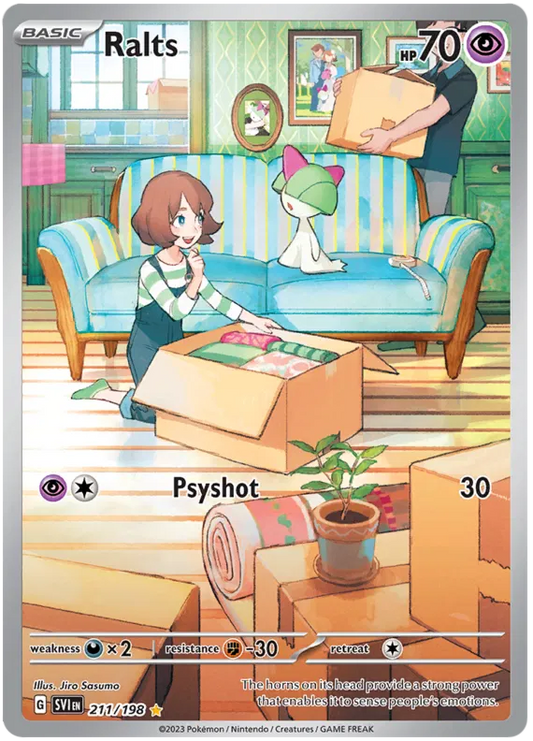 Ralts 211/198 Scarlet & Violet Base Set