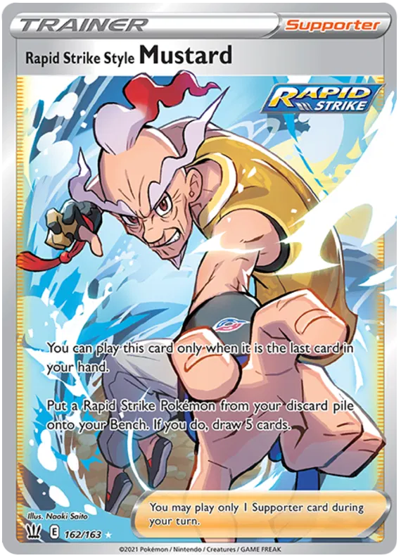 Rapid Strike Style Mustard 162/163 Battle Styles