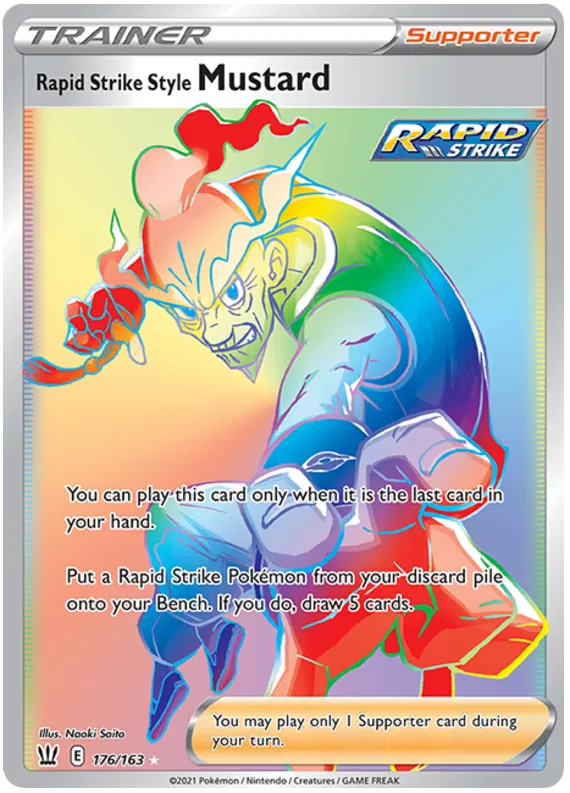 Rapid Strike Style Mustard 176/163 Battle Styles