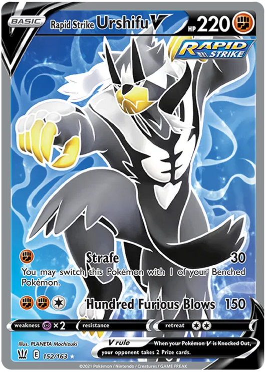 Rapid Strike Usrhifu V 152/163 Sword & Shield Battle Styles