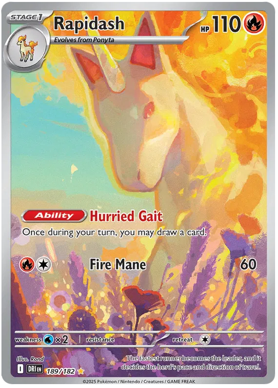 Rapidash 189/182 Destined Rivals