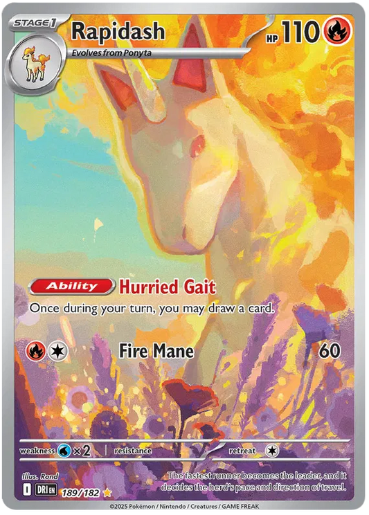 Rapidash 189/182 Destined Rivals