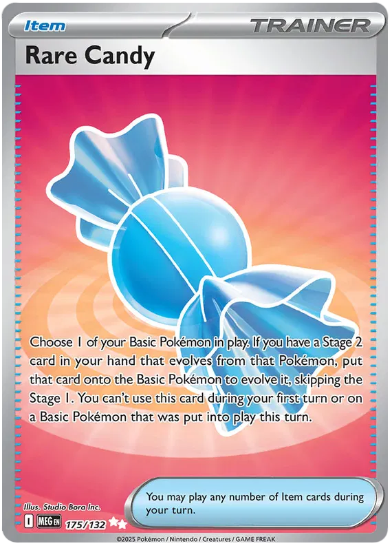 Rare Candy 175/132 Mega Evolution