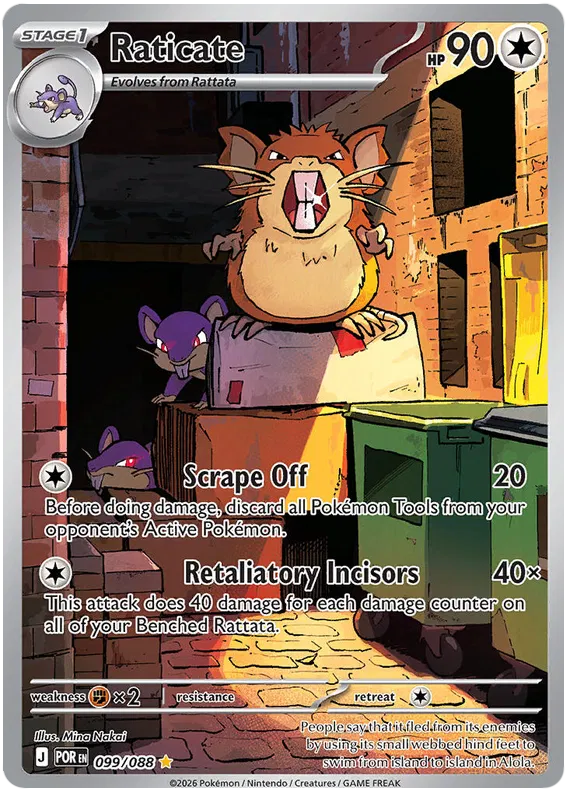 Raticate 099/088 Perfect Order