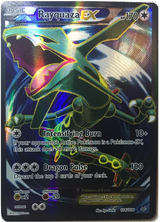 Rayquaza EX 104/108 Roaring Skies