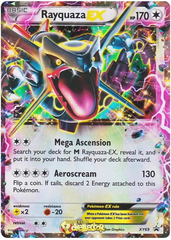 Rayquaza EX XY69 Promos