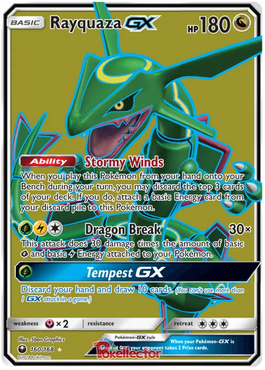 Rayquaza GX 160/168 Celestial Storm