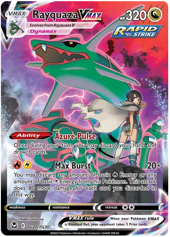 Rayquaza VMAX TG20/TG30 Silver Tempest Trainer Gallery