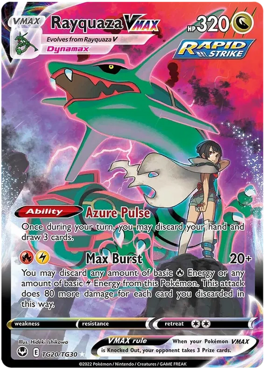 Rayquaza VMAX TG20/TG30 Silver Tempest Trainer Gallery