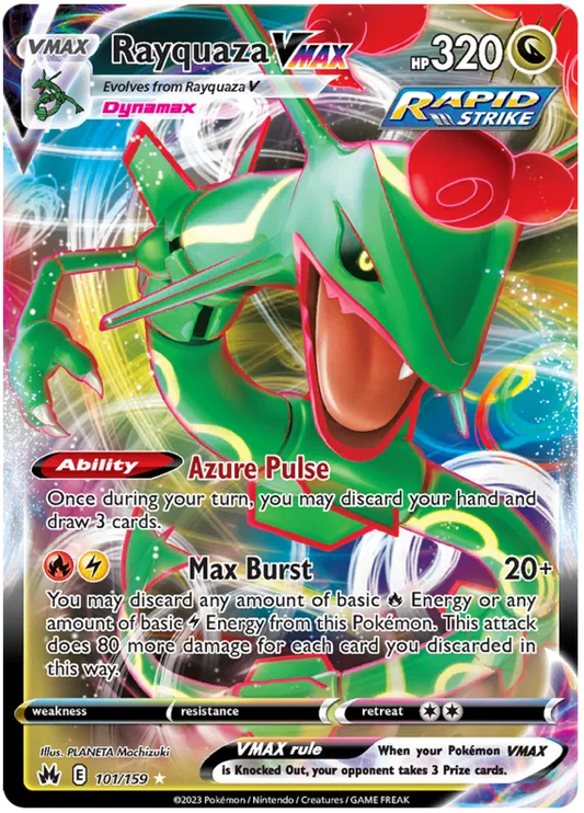 Rayquaza VMAX 101/159 Crown Zenith