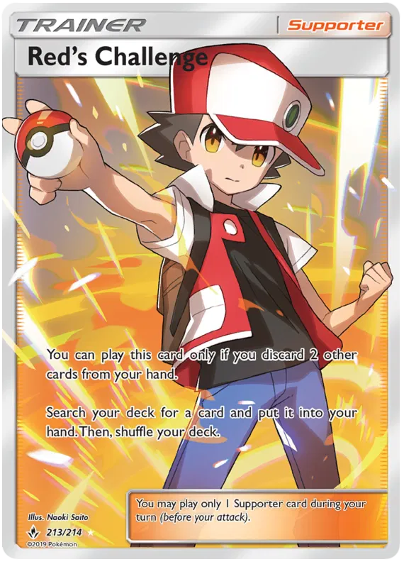 Red's Challenge 213/214 Unbroken Bonds