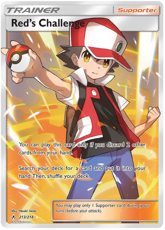 Red's Challenge 213/214 Unbroken Bonds