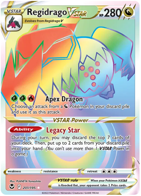 Regidrago VSTAR 201/195 Silver Tempest