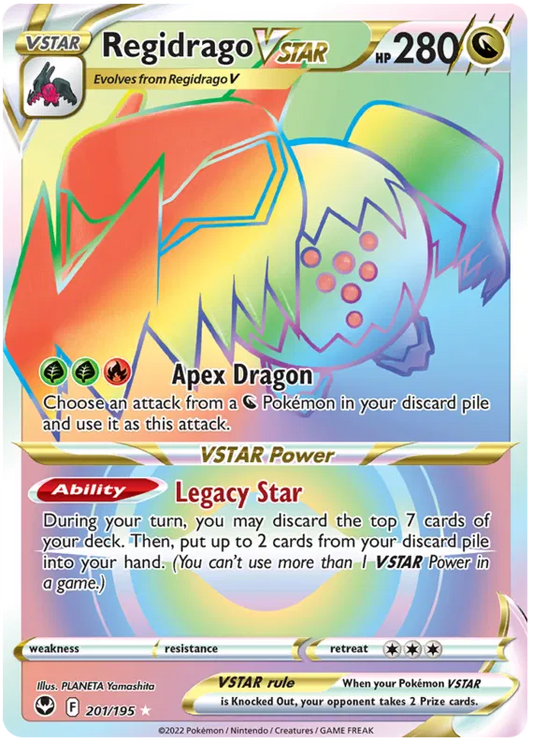 Regidrago VSTAR 201/195 Silver Tempest