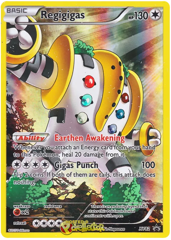 Regigigas XY82 Promos