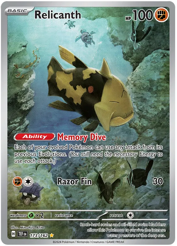 Relicanth 173/162 Temporal Forces