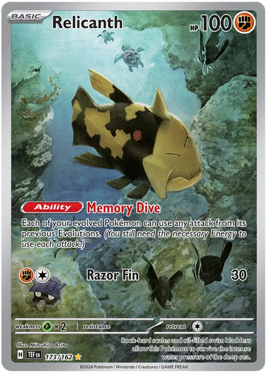 Relicanth 173/162 Temporal Forces