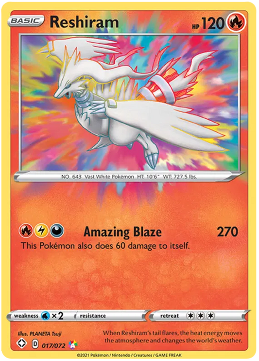 Reshiram 017/72 Shining Fates