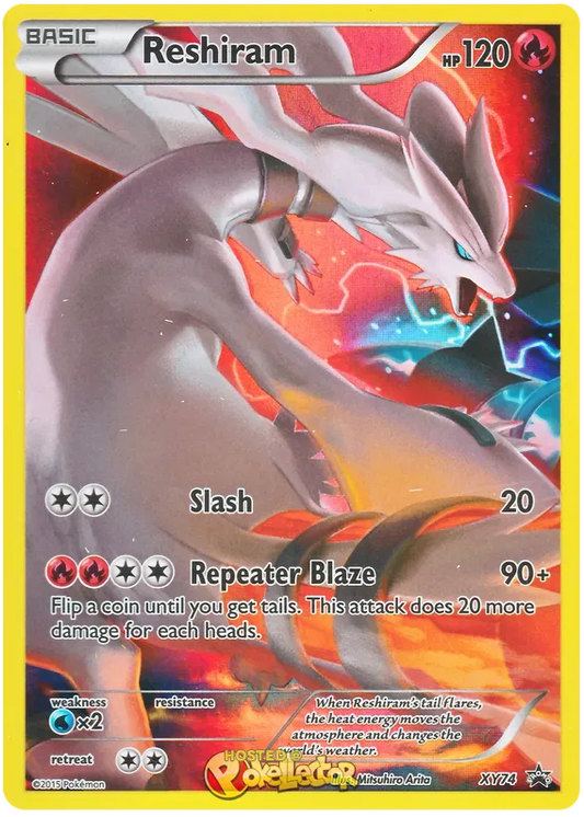 Reshiram XY74 Promos