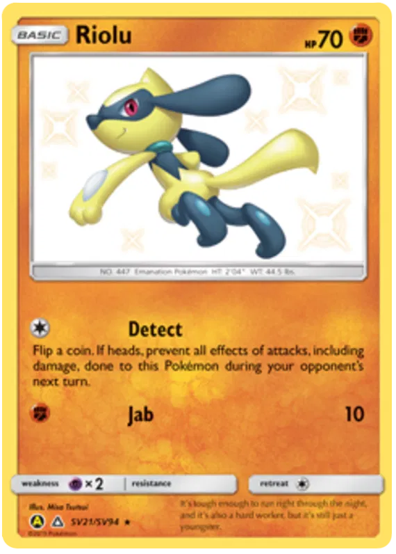 Riolu SV21/SV94 Hidden Fates