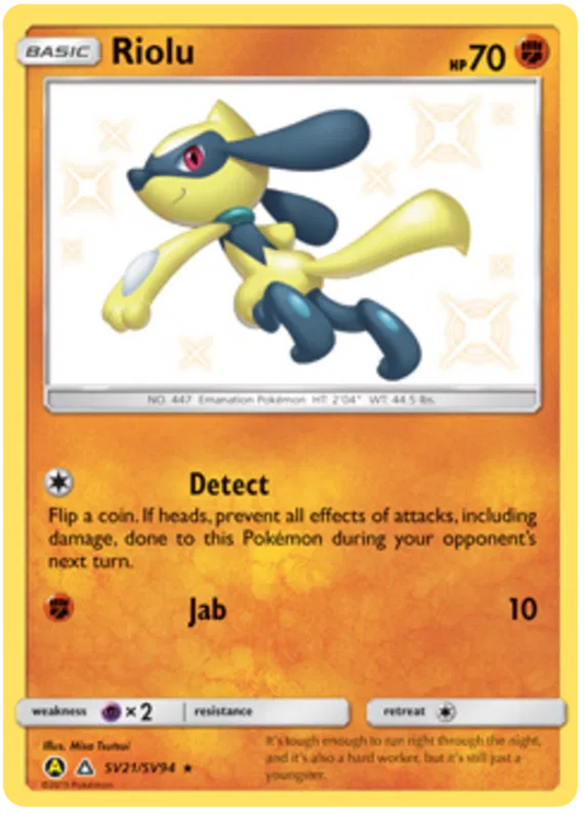Riolu SV21/SV94 Hidden Fates