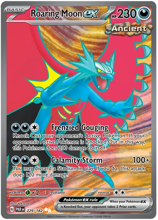 Roaring Moon ex 229/182 Paradox Rift