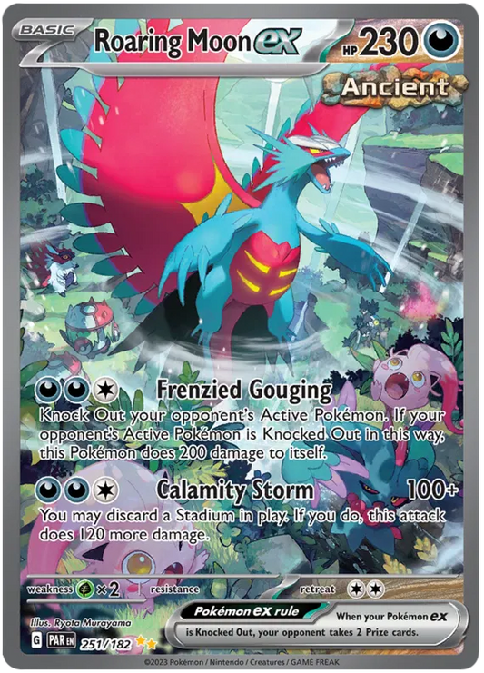 Roaring Moon ex 251/182 Paradox Rift
