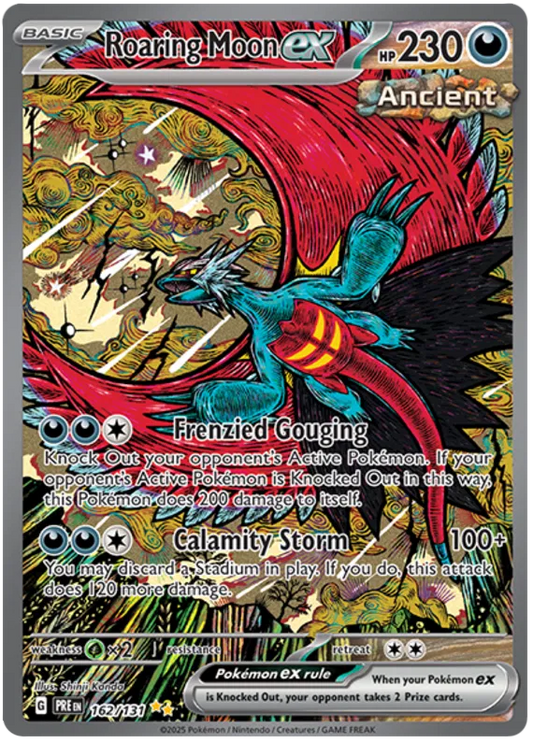 Roaring Moon ex 162/131 Prismatic Evolutions