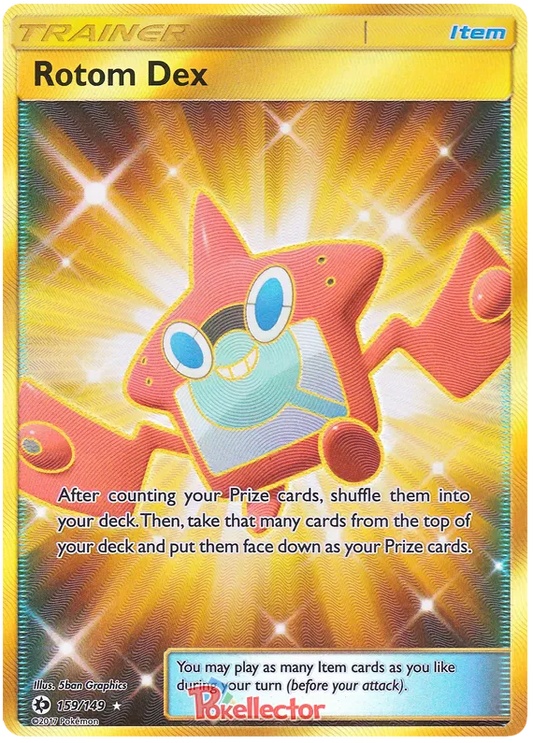 Rotom Dex 159/149 Sun & Moon