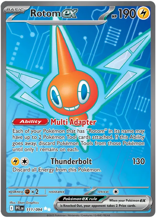 Rotom ex 111/094 Phantasmal Flames