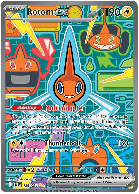 Rotom ex 126/094 Phantasmal Flames
