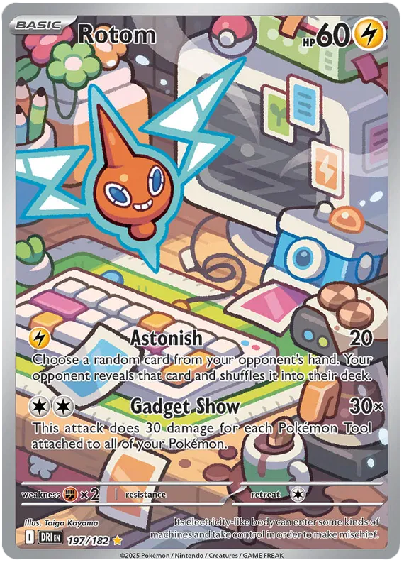 Rotom 197/182 Destined Rivals
