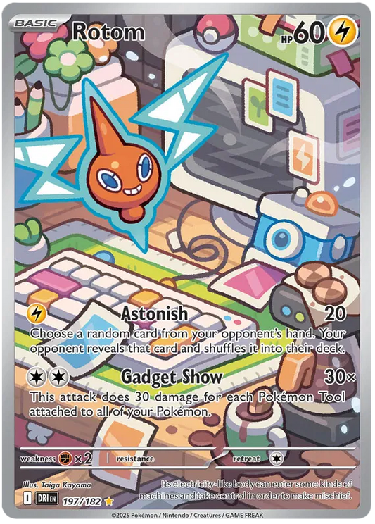 Rotom 197/182 Destined Rivals