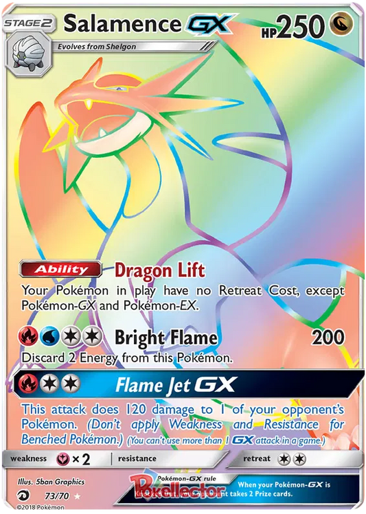 Salamence GX 73/70 Dragon Majesty