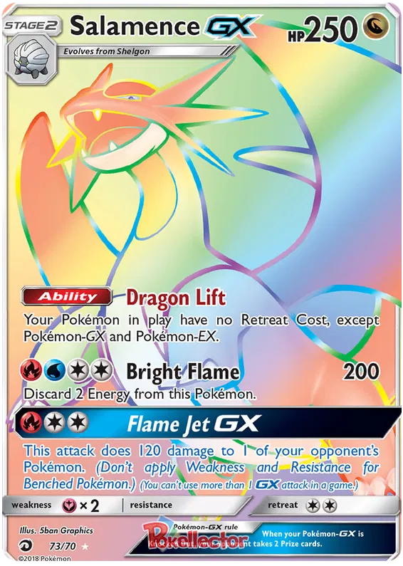 Salamence GX 73/70 Dragon Majesty