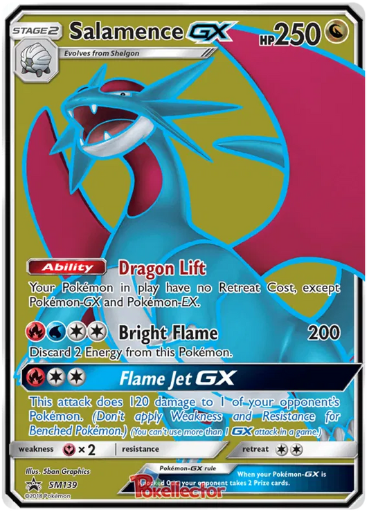 Salamence GX SM139 Sun & Moon Promos | Lightly Played |