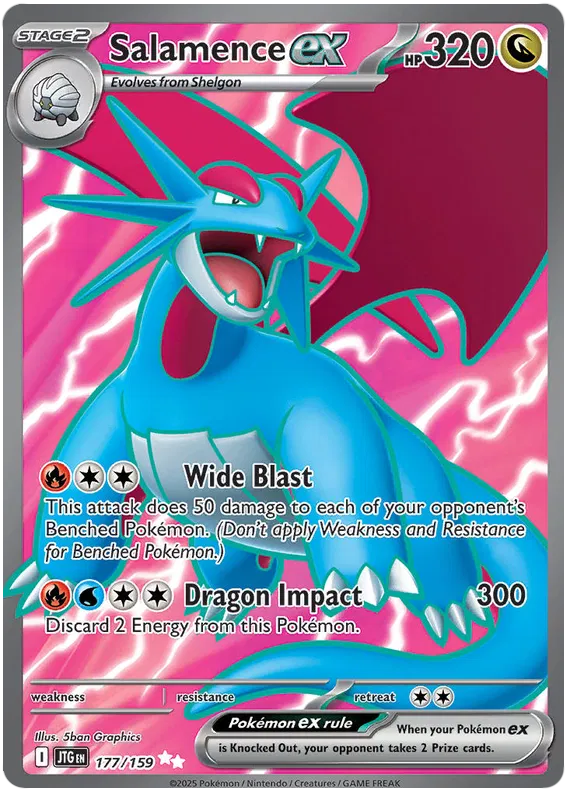Salamence ex 177/159 Journey Together
