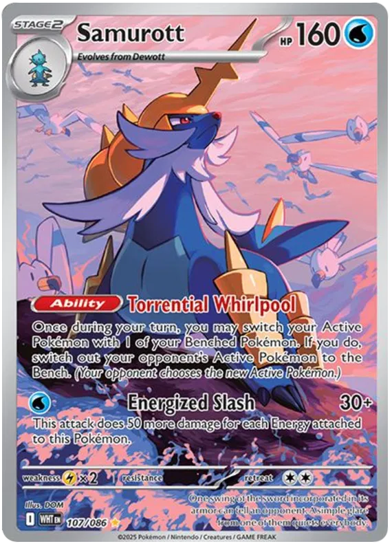 Samurott 107/086 White Flare