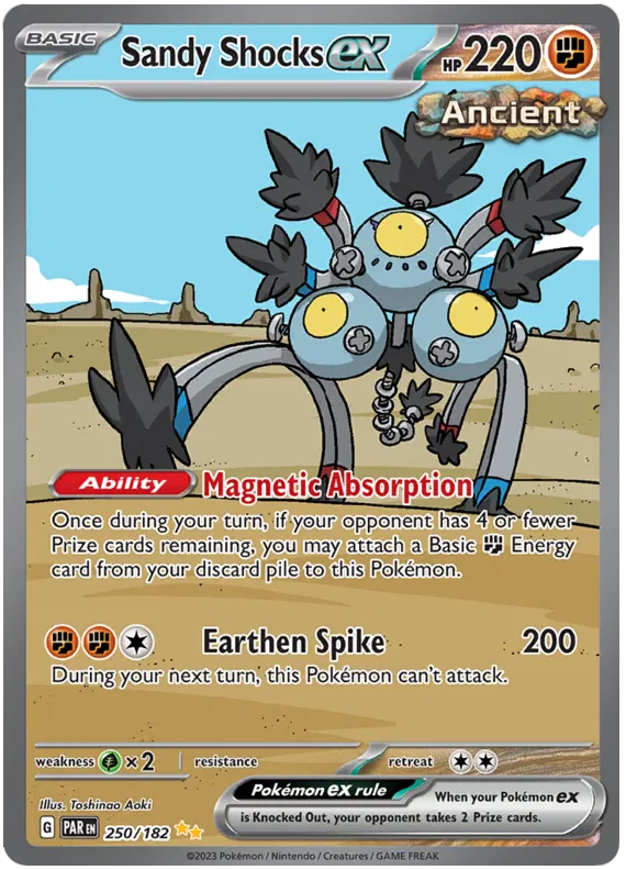 Sandy Shocks ex 250/182 Paradox Rift