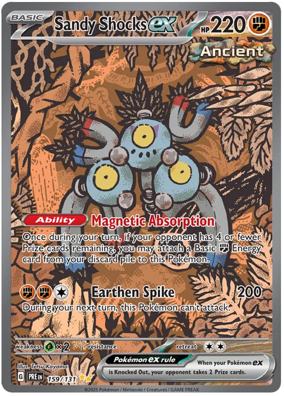 Sandy Shocks ex 159/131 Prismatic Evolutions