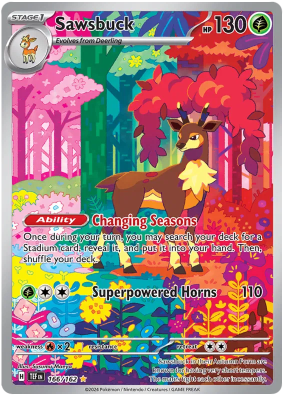 Sawsbuck 166/162 Temporal Forces