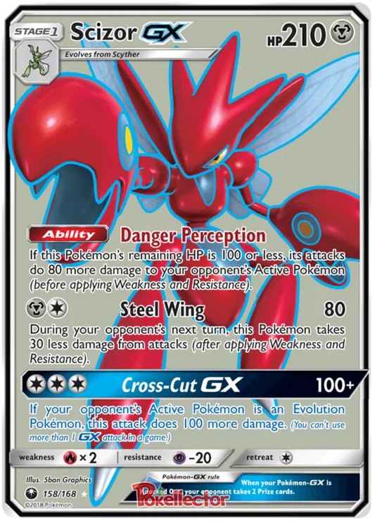 Scizor GX 158/168 Celestial Storm