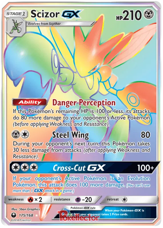 Scizor GX 175/168 Celestial Storm