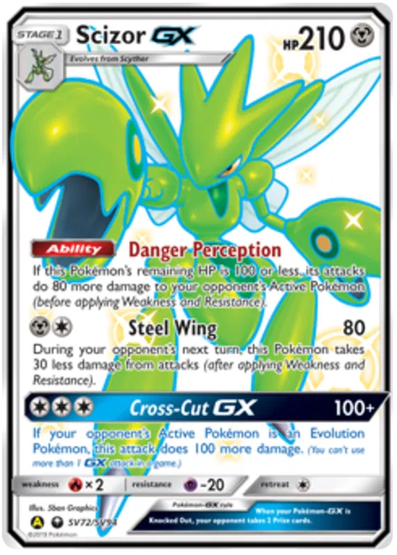 Scizor GX SV72/SV94 Hidden Fates