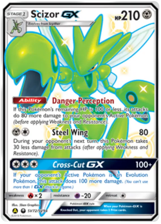 Scizor GX SV72/SV94 Hidden Fates