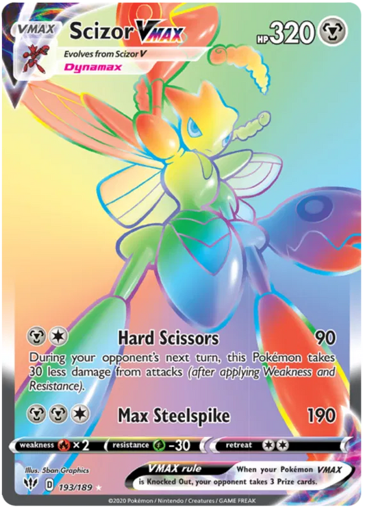 Scizor VMAX 193/189 Darkness Ablaze