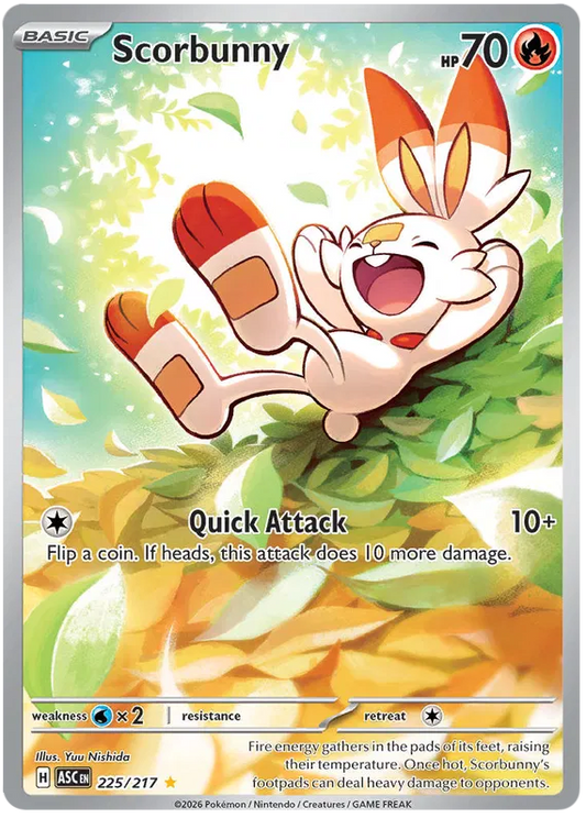 Scorbunny 225/217 Ascended Heroes
