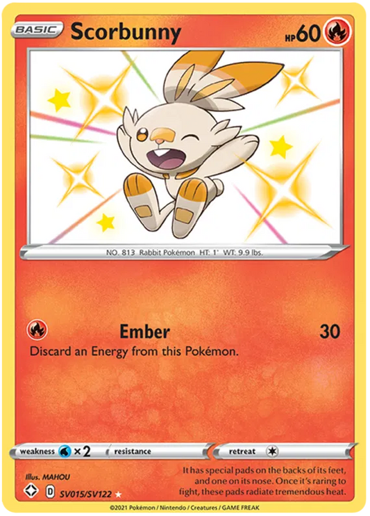 Scorbunny SV015/SV122 Shining Fates