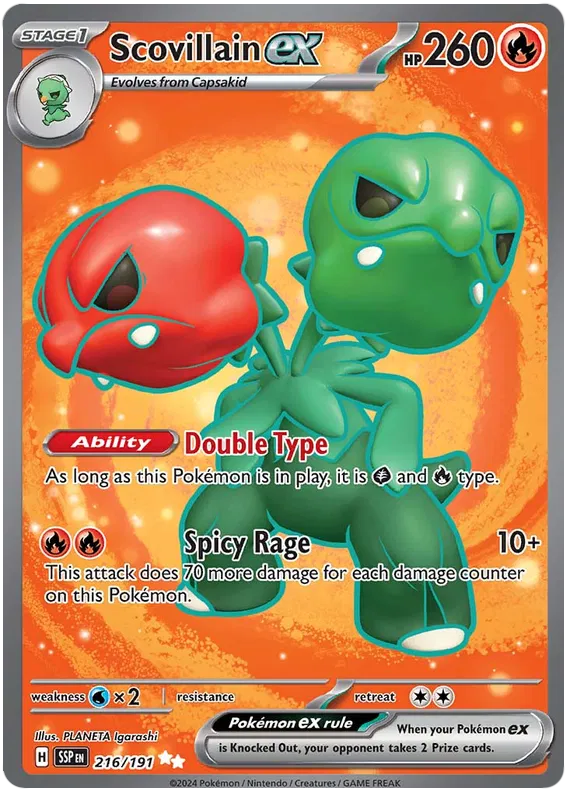 Scovillain ex 216/191 Surging Sparks